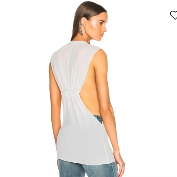 NEW • IRO • Jifini White Top Blouse XS - Picture 3 of 7